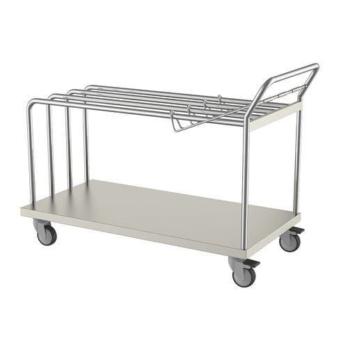 Wagen für Kliniken - SDT170 - Proxenon - zur Medikamentenausgabe / Edelstahl