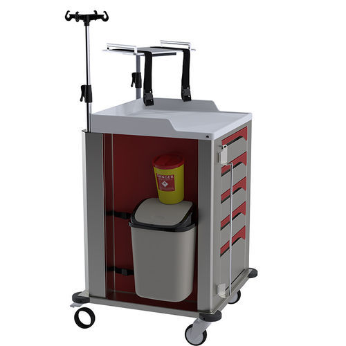 Wagen für Kliniken - GMC300 - Proxenon - Notfall / chirurgisch / für Defibrillator