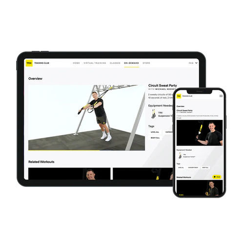 Android-Applikation / Ausbildung - TRX Training