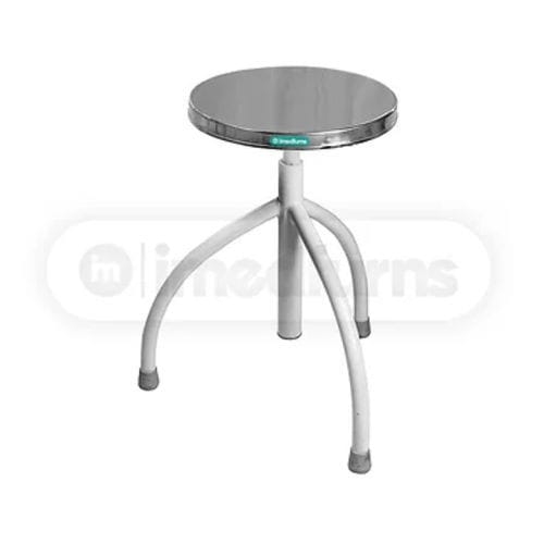 Hocker für Gesundheitseinrichtungen - IMED6017 - imedfurns Private Limited - höhenverstellbar / Edelstahl