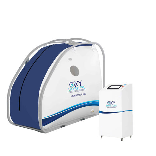 Sauerstofftherapie-Überdruckkabine - LifeBoost 600 - Oxysmartlife - aufblasbar / für eine Person