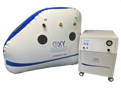 Sauerstofftherapie-Überdruckkabine - LifeBoost 1600 FirstEco - Oxysmartlife - aufblasbar / 2 Plätze