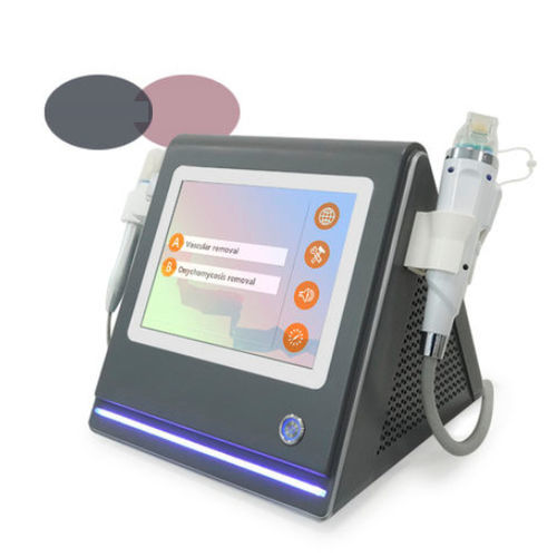 Ultraschallpeelinggerät - microneedle+980nm - ShanDong EXFU Lasers Technology - Hautverjüngungseinheit  mit Laser / Mikrodermabrasionsgerät / Elektroporationsgerät