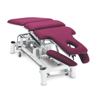Elektrische chiropraktische Behandlungsliege - CHAGALL 5  - Ferrox - auf Rollen / mit Armstütze / mit Kopfstütze