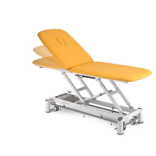 Elektrischer Behandlungstisch - PICASSO XL TREND - Ferrox - höhenverstellbarer / auf Rollen / zweiteilig
