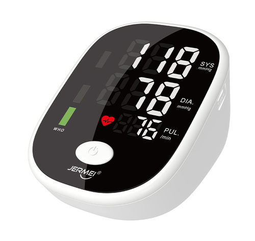 Automatischer Blutdruckmonitor - JM-27801 - Shenzhen Jermei Medical Device Technology Co., Ltd - mit Erwachsenenmanschette