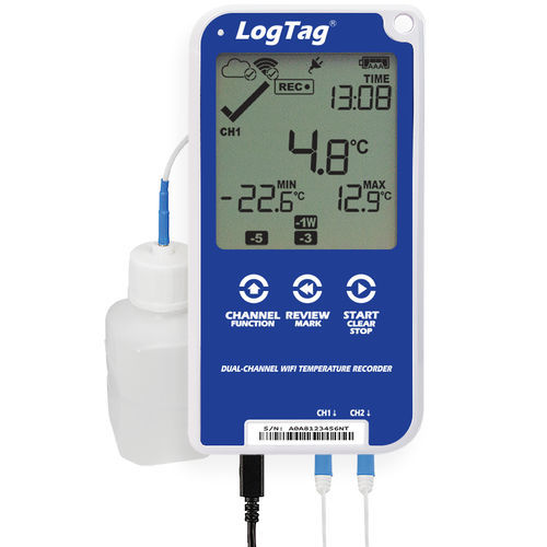 Temperatur-Datenlogger - UTRED30 - Logtag - für Pharmazieprodukte / für Kältekette / kabellos