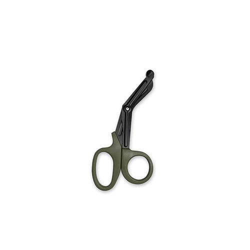Verbandsschere - CR-SC01 - Wuxi Emsrun Technology Co., Ltd. - Black / für Humanmedizin / gebogen