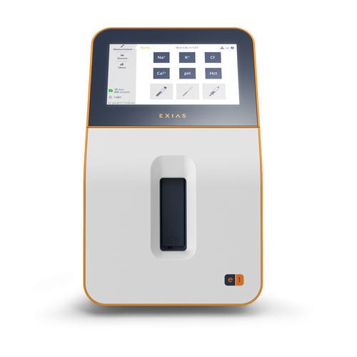 Automatischer Elektrolyt-Analysator - EXIAS e|1 Analyzer - EXIAS Medical GmbH - pH / Na+ / K+