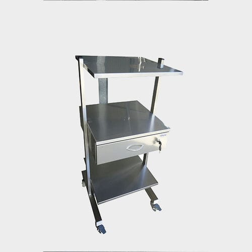 Medizinischer Wagen - Rinox S.r.l. - Reinigung / Edelstahl / 1 Schublade