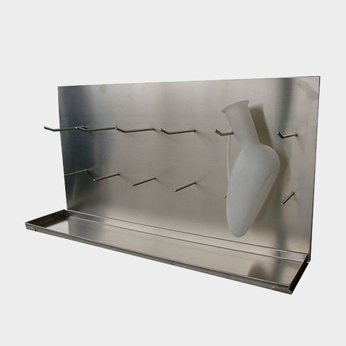 Schrank für Bettpfannen - Rinox S.r.l. - wandmontiert / Edelstahl / 1 Modul
