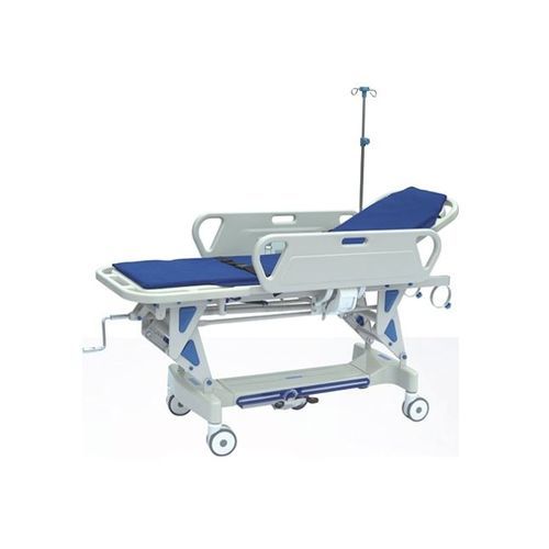 Fahrtrage zum Umbetten - TF002 - Foshan Medco Medical equipment Co., Ltd. - manuell / höhenverstellbar / mit verstellbarer Rückenlehne