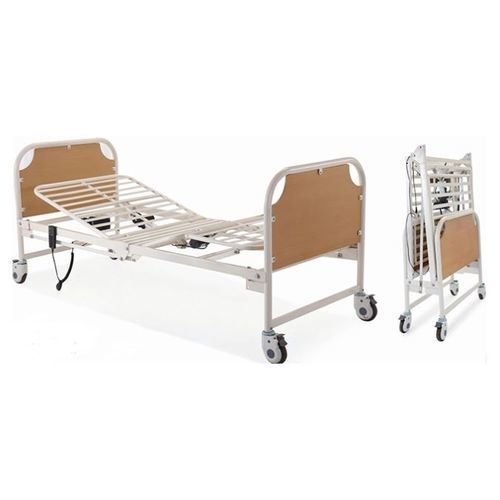 Pflegebett für häusliche Krankenpflege - HF201 - Foshan Medco Medical equipment Co., Ltd. - manuell / zusammenklappbar / auf Rollen