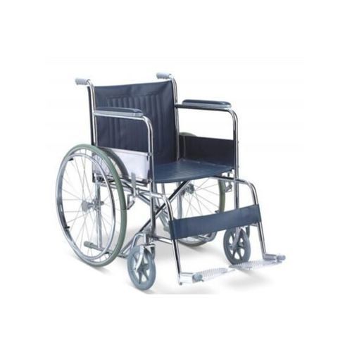 Manueller Rollstuhl - W002 - Foshan Medco Medical equipment Co., Ltd. - zur Nutzung im Freien / mit Fußstütze / Stahlrahmen