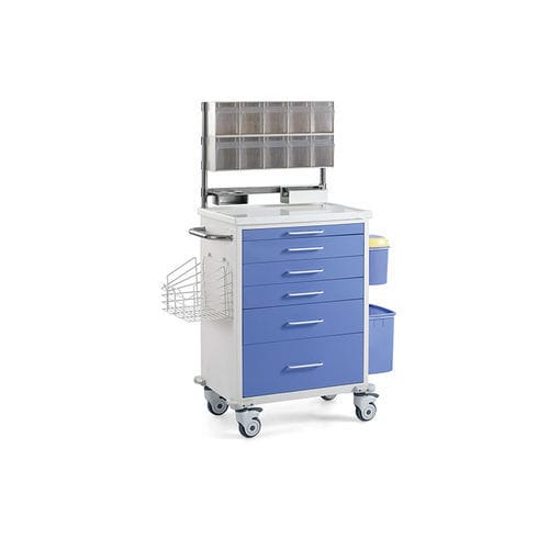 Medizinischer Wagen - T016 - Foshan Medco Medical equipment Co., Ltd. - für medizinische Geräte / Pflege / Abfall