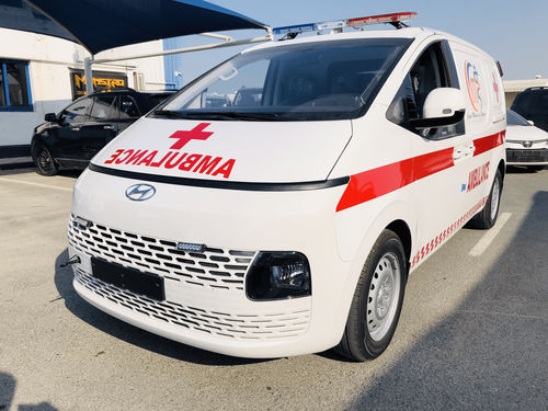 Ambulanz für Intensivpflege - Hyunda Staria  - Monstro Hard FZCO - paramedizinisch / Transfer / für Veterinärmedizin