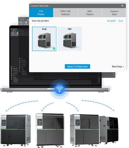 Dental-Software - WaxJetPrint - Zhejiang Flashforge 3D Technology Co., Ltd. - Reporting / Planung / 3D-Druck