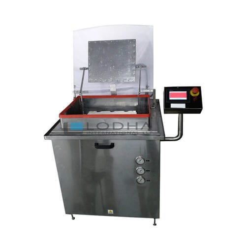 Reinigungsmaschine für Fläschchen - Multijet - Lodha International LLP - für Ampullen / kompakt / halbautomatisch