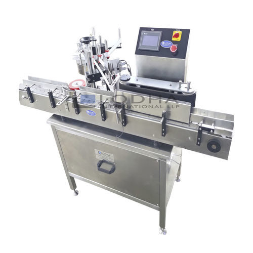 Labeling Maschine / für Flaschen - LI-BSL 1S - Lodha International LLP - automatisch / linear