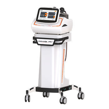 Tecar-Therapiegerät - 448K - Hebei Zhemai Technology - auf Wagen / 2 Kanäle