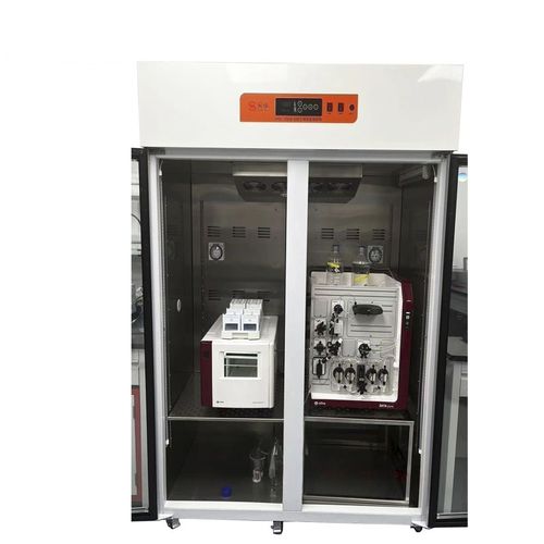 Chromatographie-Kühlschrank - GYCX-1250 - Xiamen Guoyi Scientific Instrument - vertikal / mit 2 Türen / mit Glastür