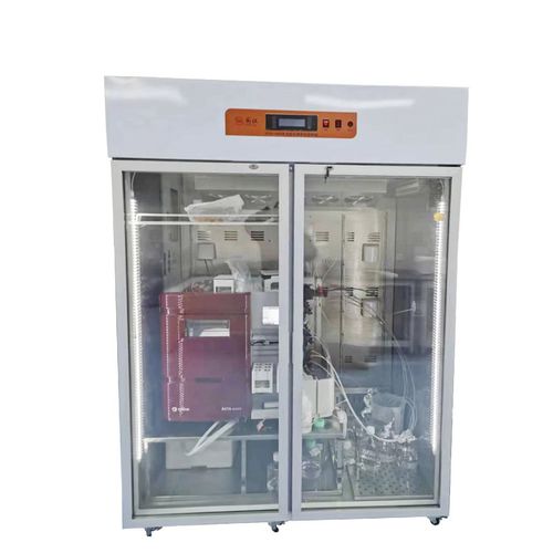 Chromatographie-Kühlschrank - GYCX-1800 - Xiamen Guoyi Scientific Instrument - vertikal / mit 2 Türen / mit Glastür