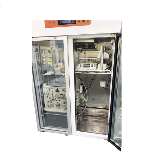 Chromatographie-Kühlschrank - GyCX-1000 - Xiamen Guoyi Scientific Instrument - vertikal / mit 2 Türen / mit Glastür