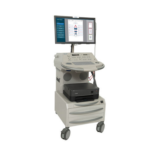 Doppler auf Wagen - FLO-LAB 2100-SX2 - Parks Medical Electronics - mit Drucker / TBI / ABI