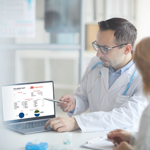 Software für EKG - Cardiomatics - medizinisch / für Kliniken / für Langzeit-EKG