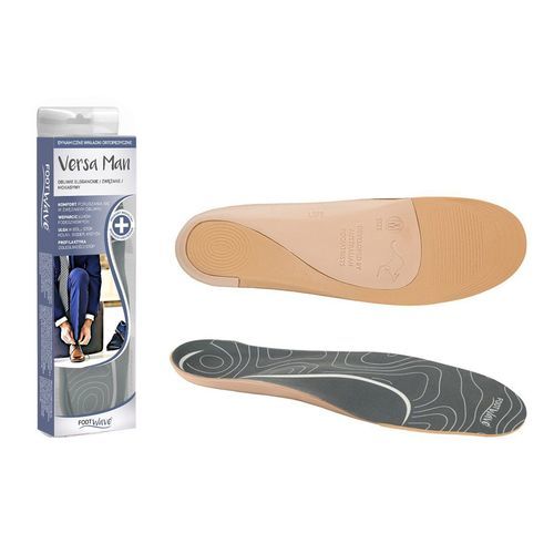 Orthopädische Einlegesohlen / Längsgewölbestütze - VERSA MAN - FootWave™ - für Plattfuß