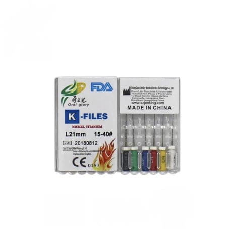 Kerr-Zahnfeile - NITIFLEX - Shenzhen Belident Medical Equipment Co.,Ltd - für Wurzelkanal-Behandlungen / NiTi