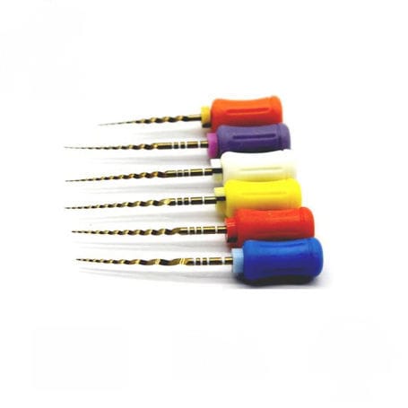 Manuelle Endodontische Feile - Protaper Gold - Shenzhen Belident Medical Equipment Co.,Ltd - für Wurzelkanal-Behandlungen / Nickel-Titan