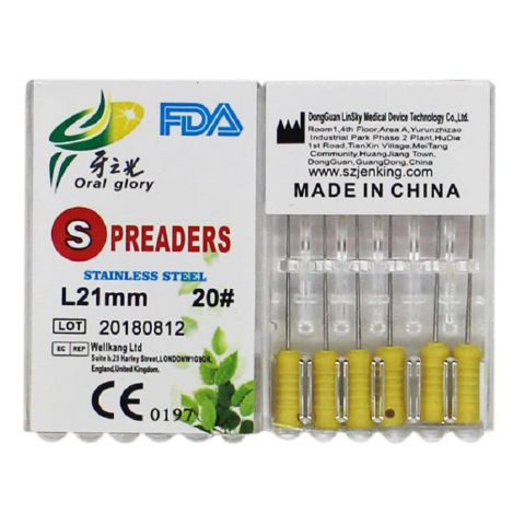 Endodontischer Plattierungsspatel - SS - Shenzhen Belident Medical Equipment Co.,Ltd