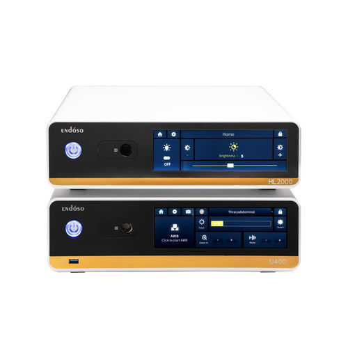 Videoprozessor für Endoskopie - U400  - Endoso Life Technology - mit USB-Anschluss / mit integrierter LED-Lichtquelle / mit Videorekorder