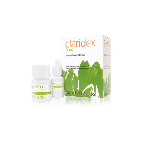 Zahnmedizinisches Material / Verbundwerkstoff - Claridex Endo - Biodinâmica - zur Dentalrestaurierung / für Zahnaufhellung / flüssig