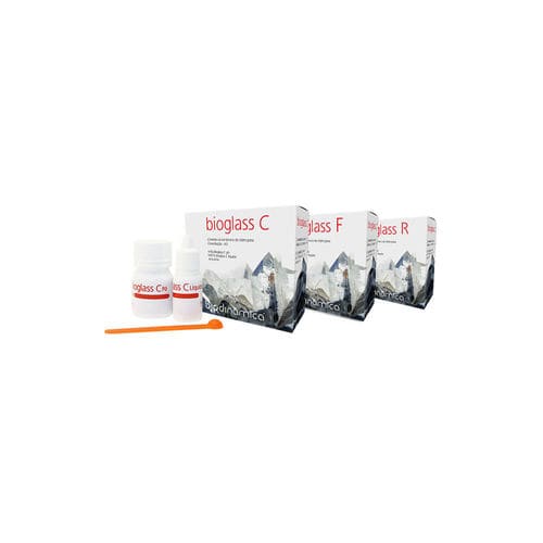 Dentalkleber für Restaurierung - Bioglass - Biodinâmica - ionomerisches Glas / biokompatibel