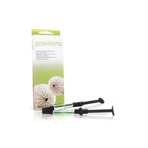 Dentalkleber für Zahnbrücken - Provitemp - Biodinâmica - für Dentalkronen / für Dentalinlays / für Dentalonlays