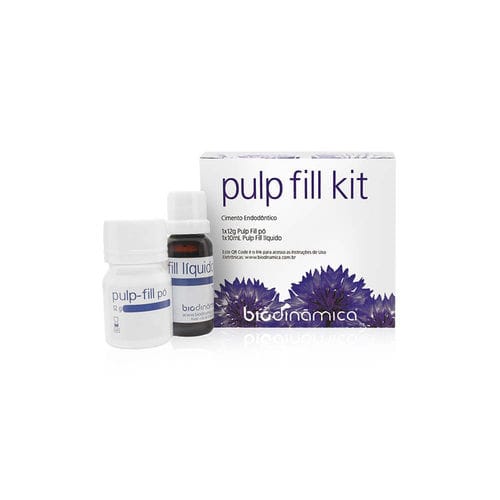 Endodontischer Dentalkleber - Pulp Fill Kit - Biodinâmica - Harz / flüssig / biokompatibel