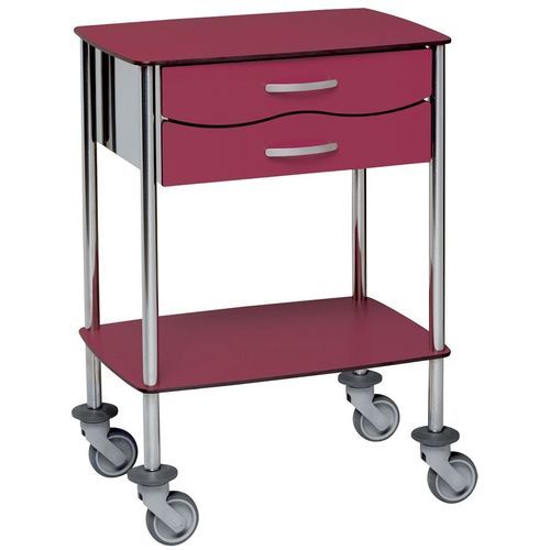 Mehrzweckwagen - 220.0.3 - TOURINOX - Pflege / 2 Schubladen / 2 Ebenen