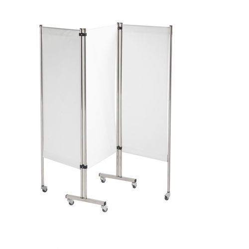 Zusammenklappbarer Medizinischer Bettschirm - 8330 - TOURINOX - 3 Flügel / für Krankenhauszimmer / waschbar