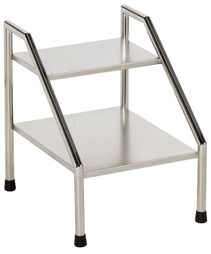 Unmagnetischer Stufentritt - 2010-AMA - TOURINOX - mit 2 Stufen / Edelstahl / IRM kompatibel