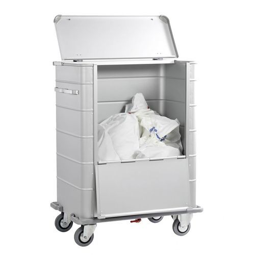 Sackhalterwagen für dreckige Wäsche - 4007 - TOURINOX - für Kliniken / Transport / Lager