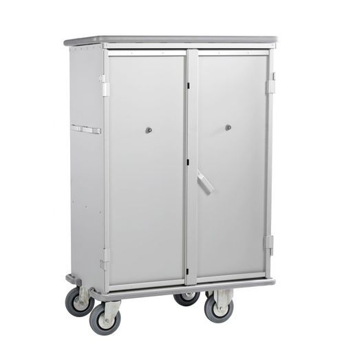 Sackhalterwagen für saubere Wäsche - 4009 - TOURINOX - 2-türig