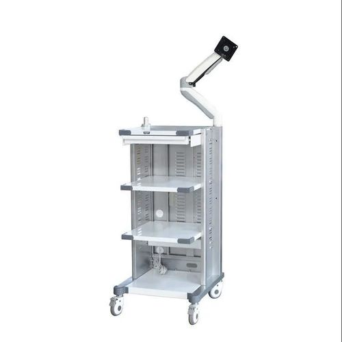 Medizinischer Wagen - OEM - Shenzhen Tuyou Medical Imaging Co., Ltd.​ - für Kliniken / endoskopisch / mit Regal