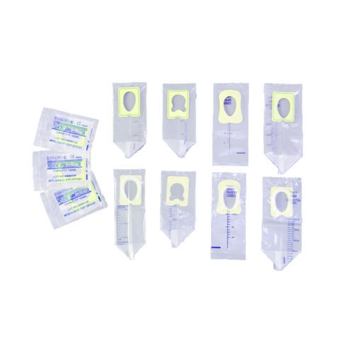 Urin-Drainageset - Jiangsu Zhengkang Medical Apparatus - mit Skala / mit Venenklappe / röntgendicht