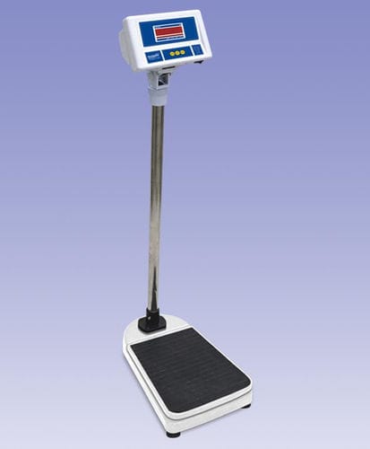 Elektronische Plattformwaage - NEP-PW series - Nitiraj Engineers - medizinisch / mit LED-Display / Akku