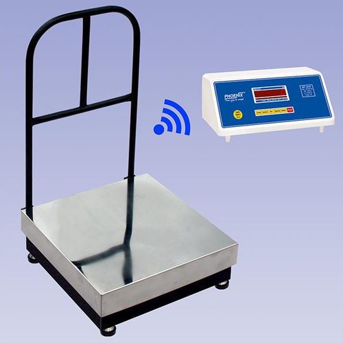 Elektronische Plattformwaage - NEP series - Nitiraj Engineers - medizinisch / mit LED-Display / kabellos