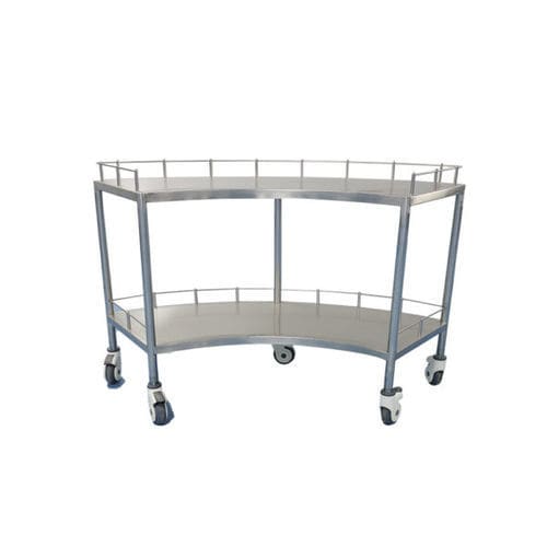 Wagen für Instrumente - B23 - Shandong Expert Medical Equipment - Vielzweck / Edelstahl / mit Regal