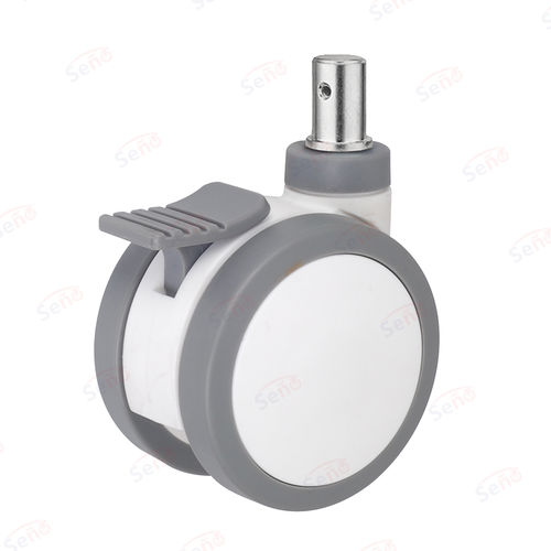 Rad mit Bremse - ME03-03D-75TPRG - Zhongshan Seño Casters and Wheels Man Co.,Ltd - schwenkbar