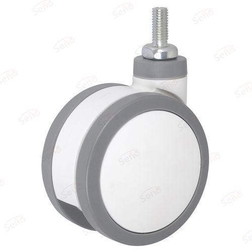 Rad für Krankenhausbett - ME03-02-100TPRG - Zhongshan Seño Casters and Wheels Man Co.,Ltd - schwenkbar